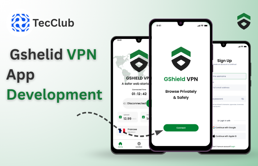 Gshield VPN App Development: Redefining Online Privacy & Security