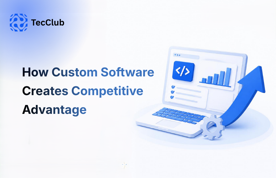 How Custom Software Creates Competitive Advantage