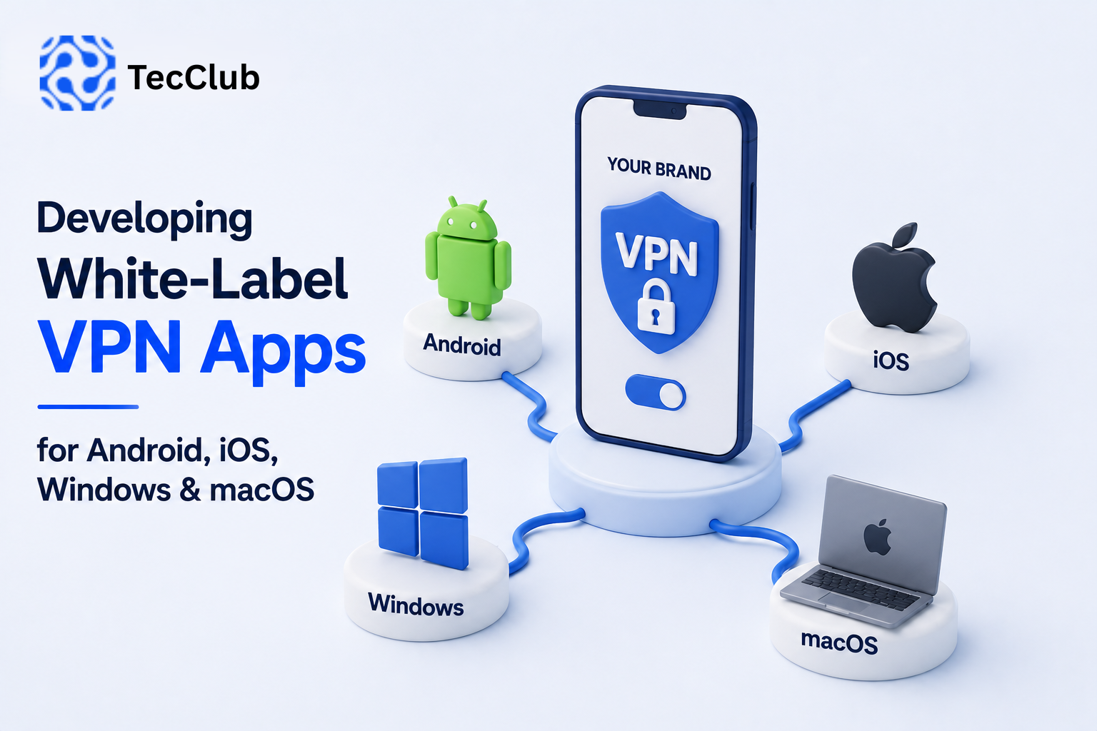 Developing White-Label VPN Apps for Android, iOS, Windows & macOS